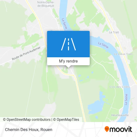 Chemin Des Houx plan