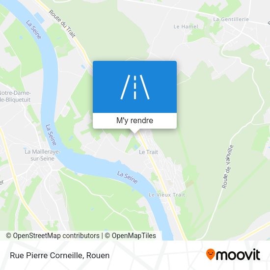 Rue Pierre Corneille plan