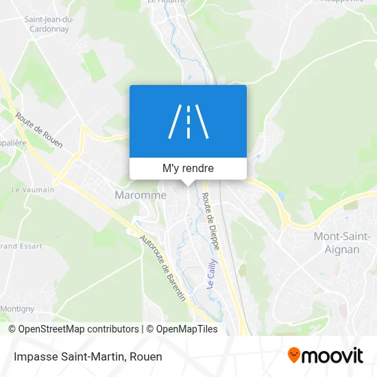 Impasse Saint-Martin plan