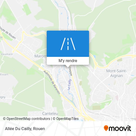 Allée Du Cailly plan