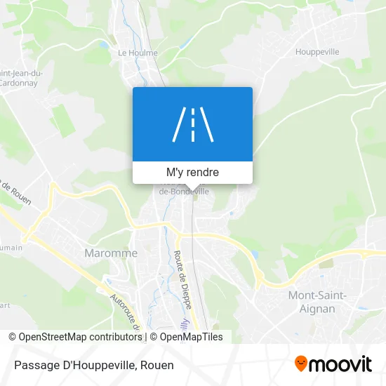 Passage D'Houppeville plan