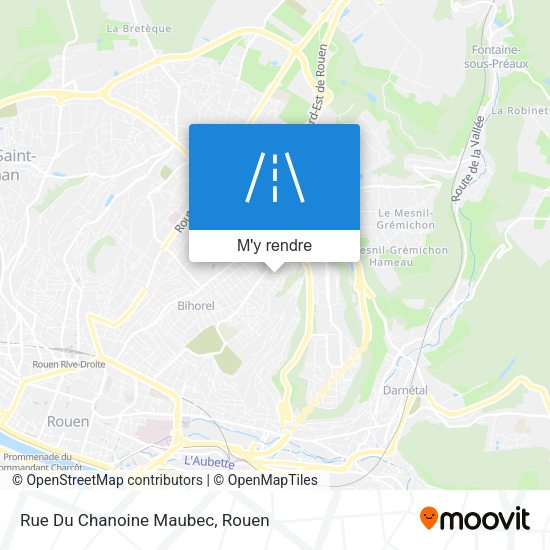 Rue Du Chanoine Maubec plan