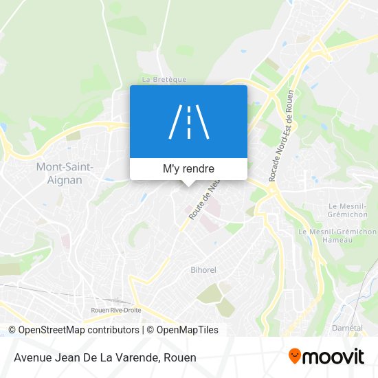 Avenue Jean De La Varende plan
