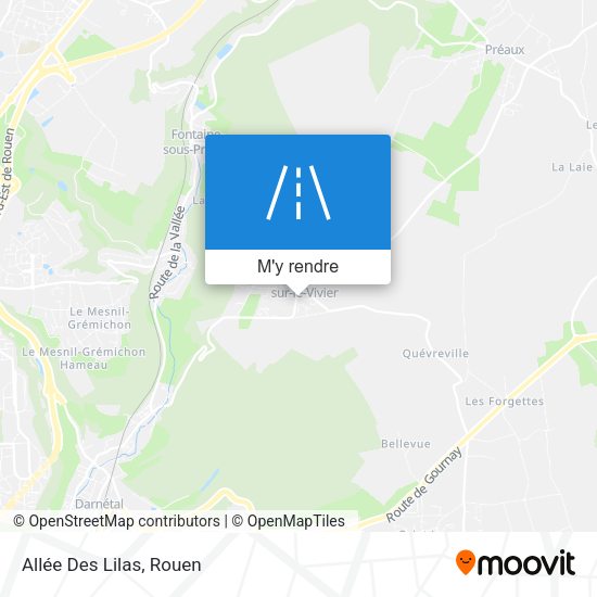 Allée Des Lilas plan