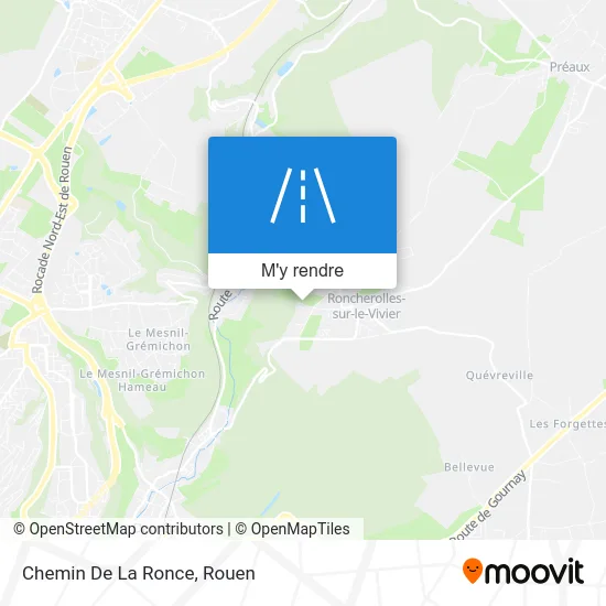 Chemin De La Ronce plan