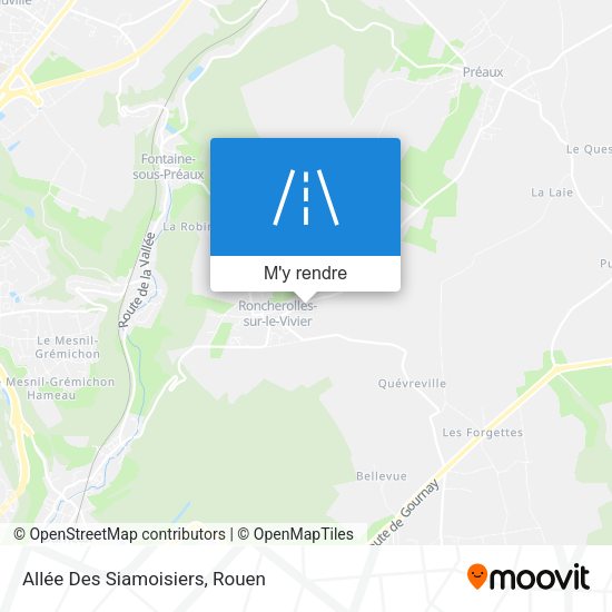 Allée Des Siamoisiers plan