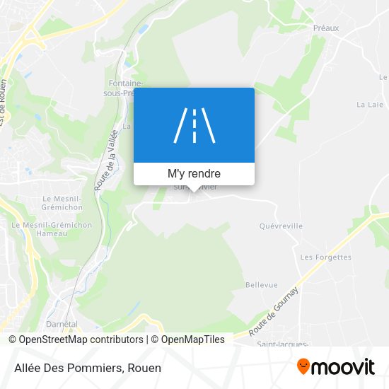 Allée Des Pommiers plan