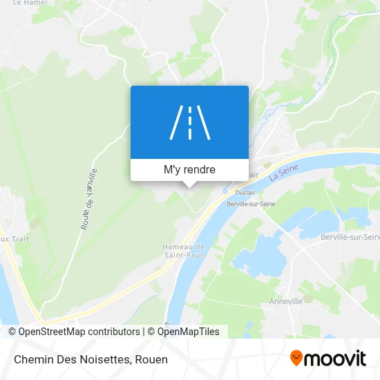 Chemin Des Noisettes plan