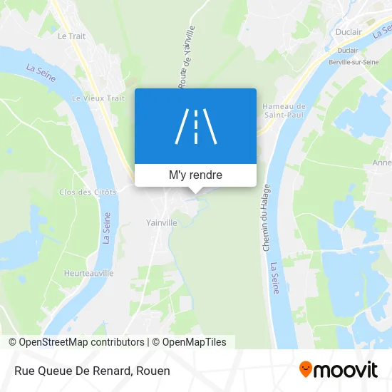 Rue Queue De Renard plan