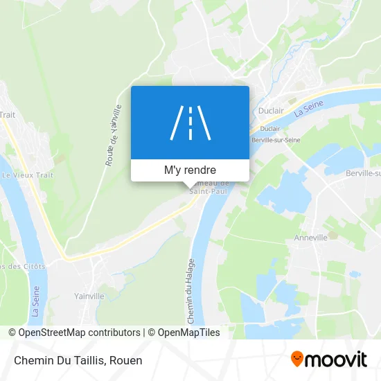 Chemin Du Taillis plan