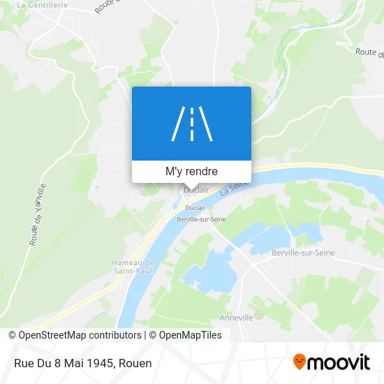 Rue Du 8 Mai 1945 plan