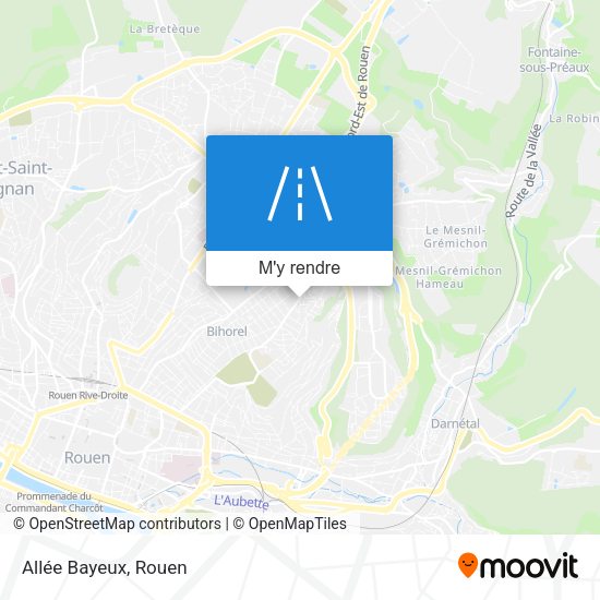 Allée Bayeux plan