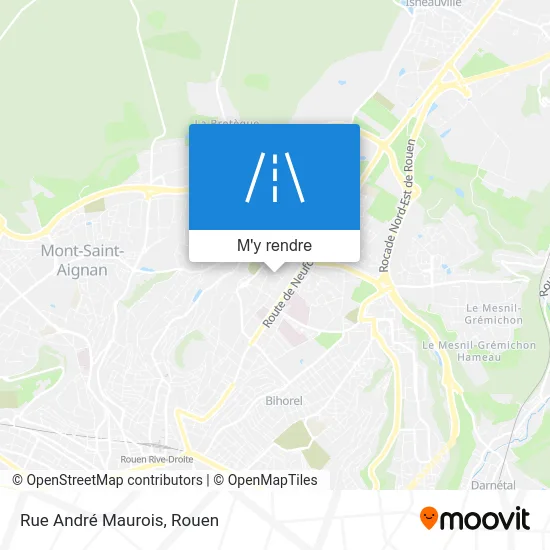 Rue André Maurois plan