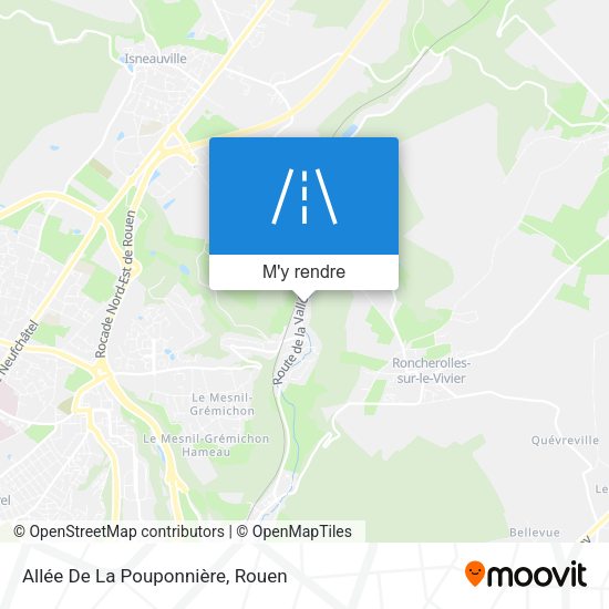 Allée De La Pouponnière plan