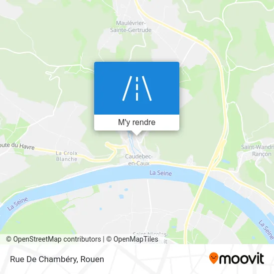 Rue De Chambéry plan