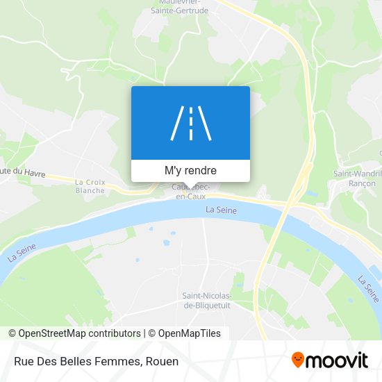 Rue Des Belles Femmes plan