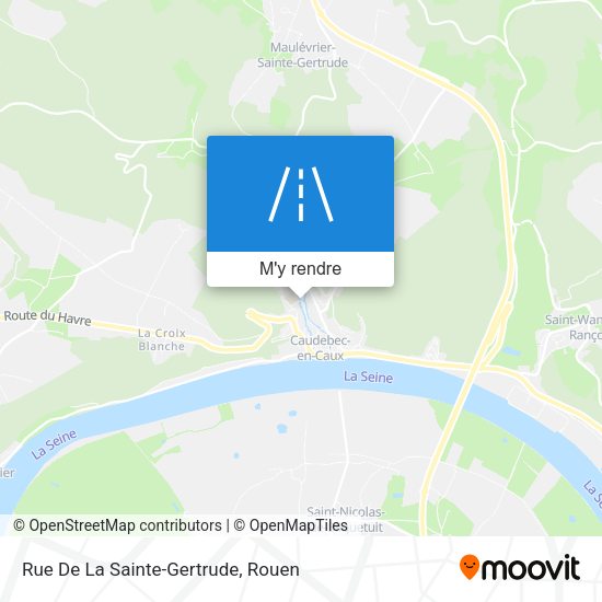 Rue De La Sainte-Gertrude plan