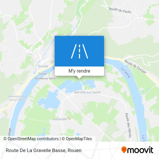 Route De La Gravelle Basse plan
