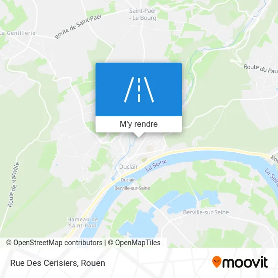 Rue Des Cerisiers plan