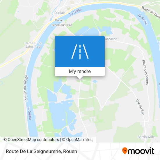 Route De La Seigneurerie plan