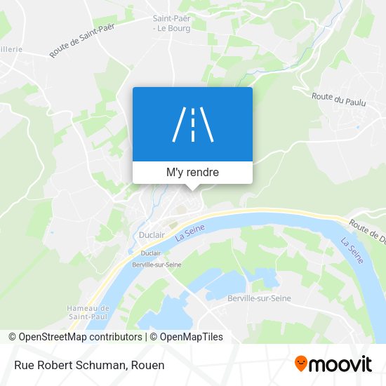 Rue Robert Schuman plan