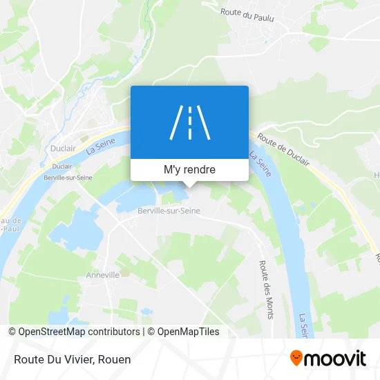 Route Du Vivier plan