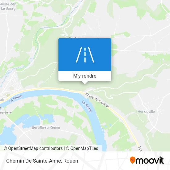Chemin De Sainte-Anne plan