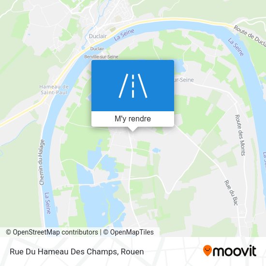 Rue Du Hameau Des Champs plan