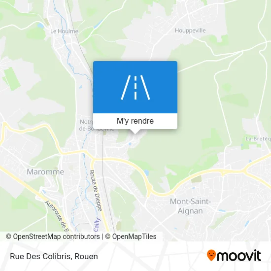 Rue Des Colibris plan