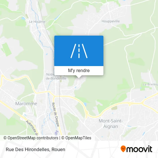 Rue Des Hirondelles plan