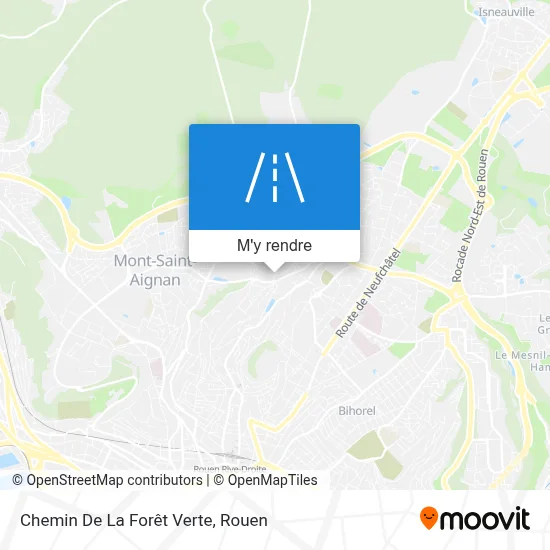 Chemin De La Forêt Verte plan