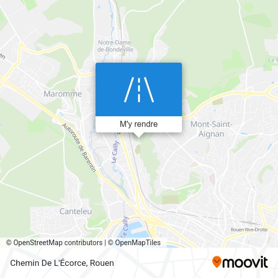 Chemin De L'Écorce plan