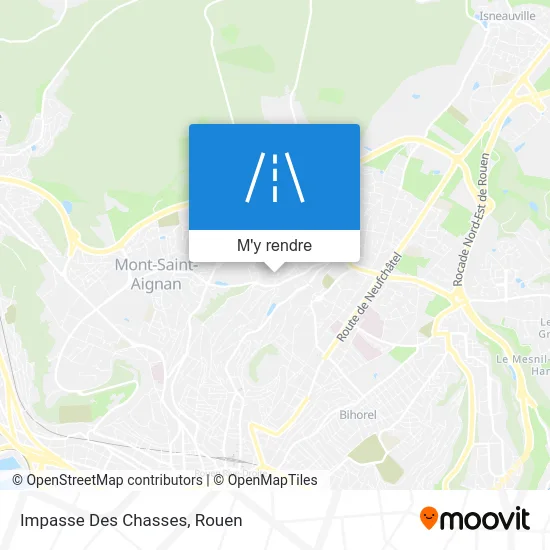 Impasse Des Chasses plan