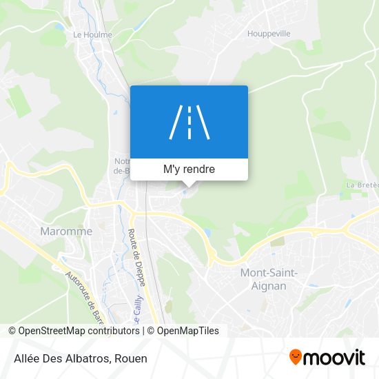 Allée Des Albatros plan
