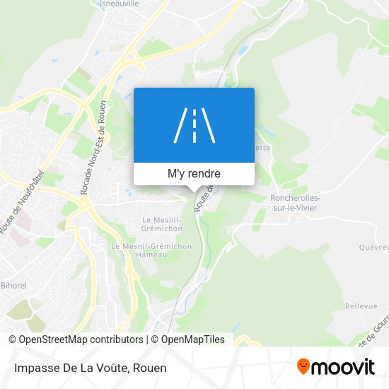 Impasse De La Voûte plan