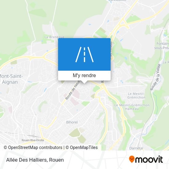 Allée Des Halliers plan
