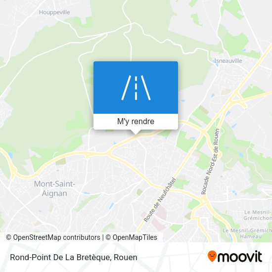 Rond-Point De La Bretèque plan