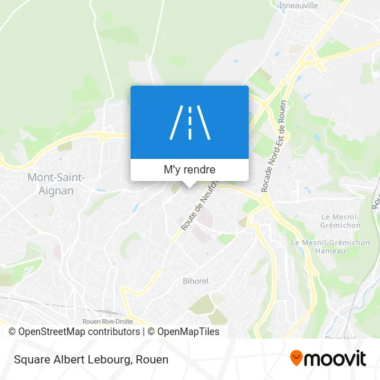 Square Albert Lebourg plan