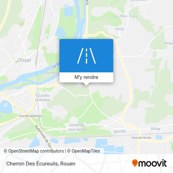 Chemin Des Écureuils plan