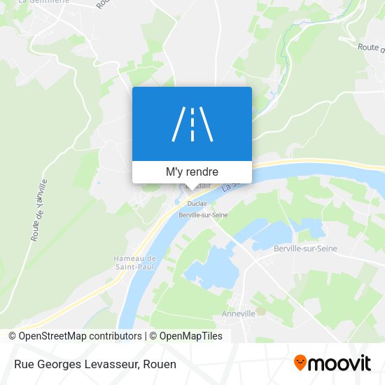 Rue Georges Levasseur plan