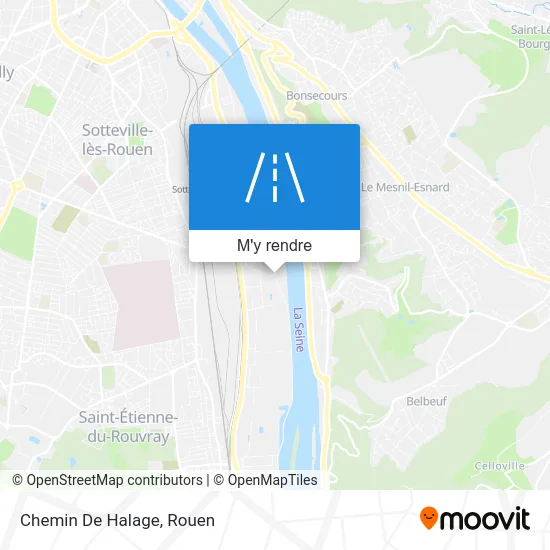 Chemin De Halage plan
