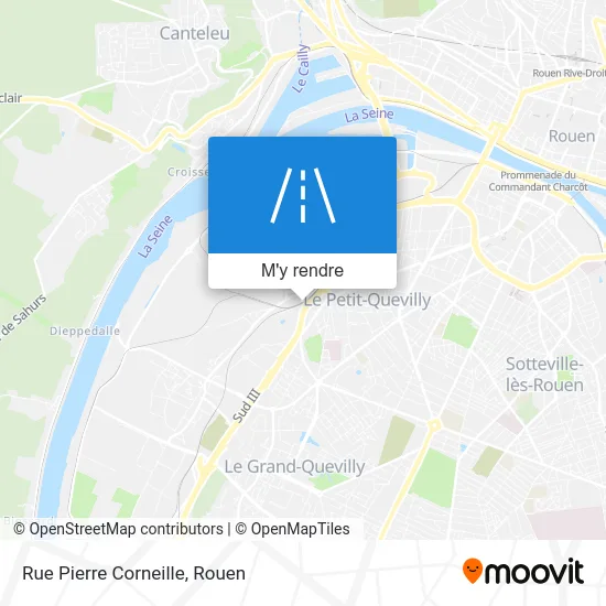 Rue Pierre Corneille plan