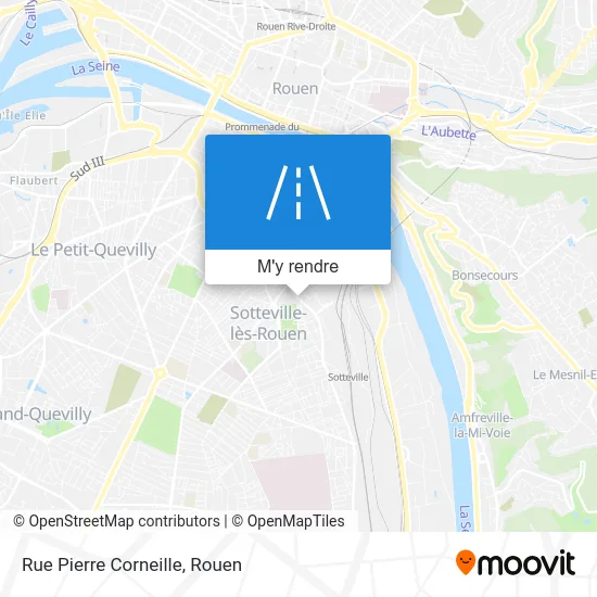 Rue Pierre Corneille plan