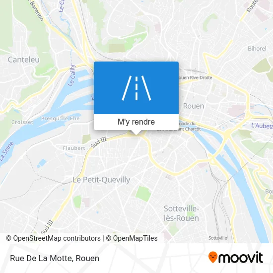 Rue De La Motte plan