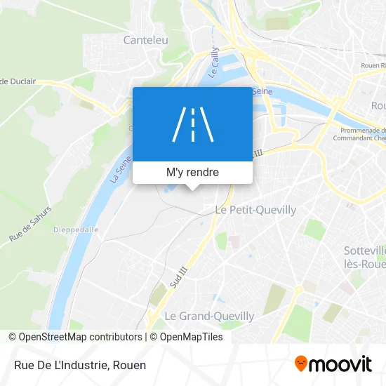 Rue De L'Industrie plan