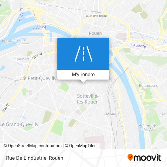 Rue De L'Industrie plan