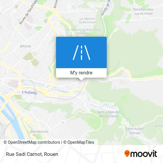 Rue Sadi Carnot plan