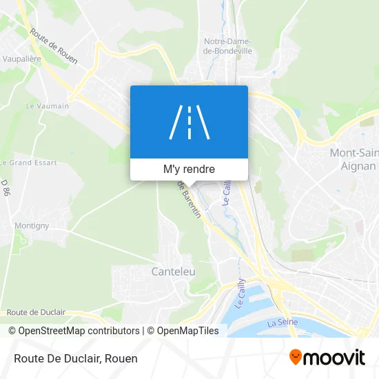 Route De Duclair plan