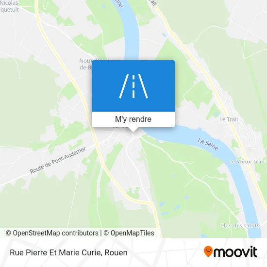 Rue Pierre Et Marie Curie plan