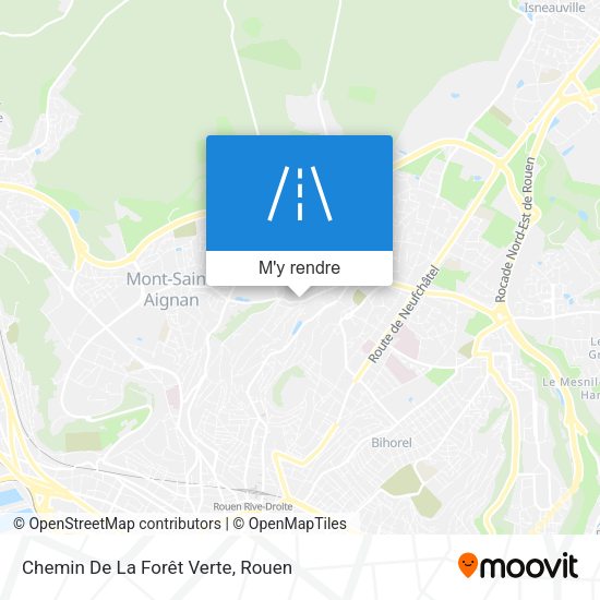 Chemin De La Forêt Verte plan